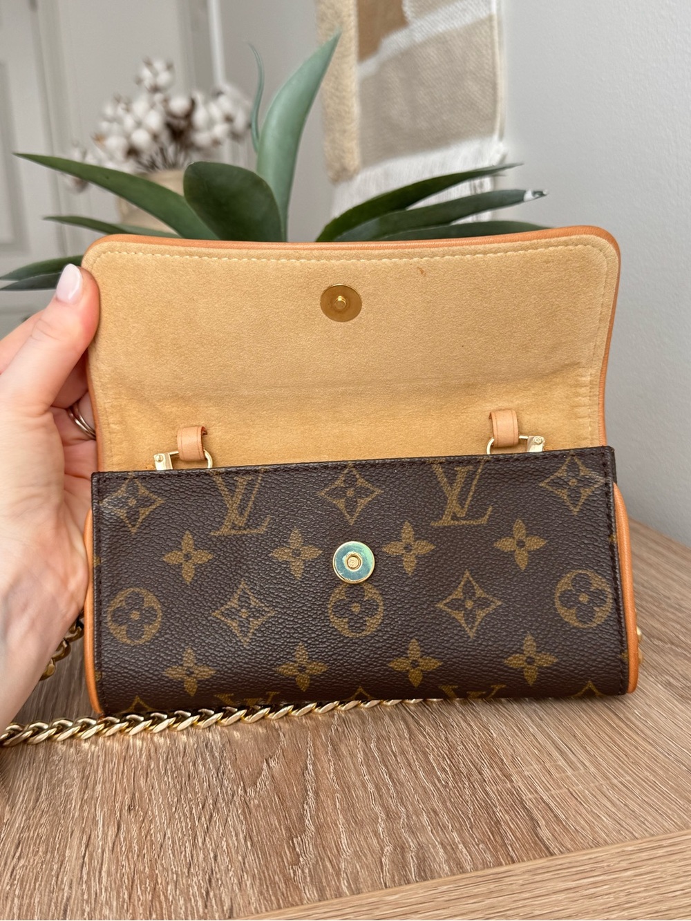 ✅AUTH✅LOUIS VUITTON TWIN PM SHOULDER BAG - Picture 8 of 17